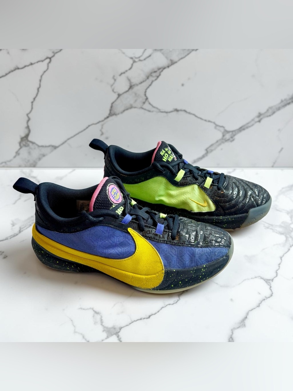 Nike Zoom Freak 5 Low Joker FN4399-400 boys shoes size 5.5 Y Giannis Sneakers